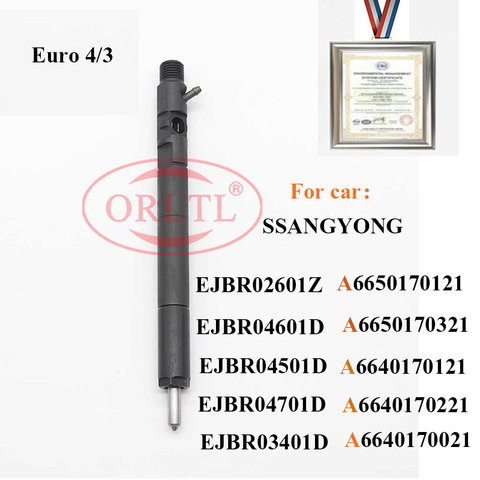 EJBR02601Z ,EJBR04601D, EJBR04501D,EJBR04701D,EJBR03401D EJBR03301D Injector Nozzle for Deiphi SSANGYONG,Euro 3 ,Euro 4 ► Photo 1/6