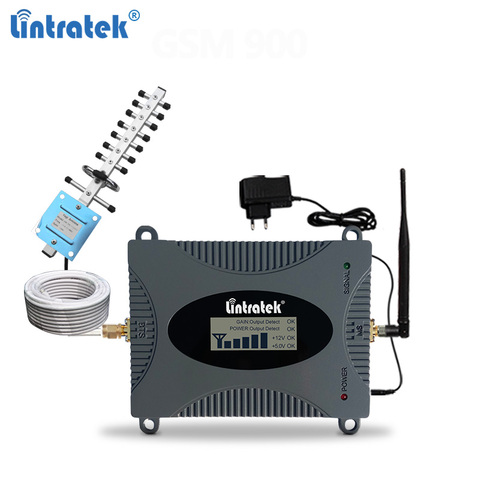 Lintratek 4G Signal Repeater 1800Mhz Booster GSM 900 Repeater 3G 2100MHz UMTS LTE GSM Mobile Signal Amplifier Voice/Data репитер ► Photo 1/6