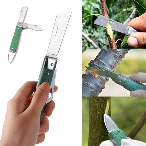 Florist Tool fold rose Tree Cutter nursery Graft Cut budding Garden Fruit bark knife Seedling lifter blade ► Photo 1/1