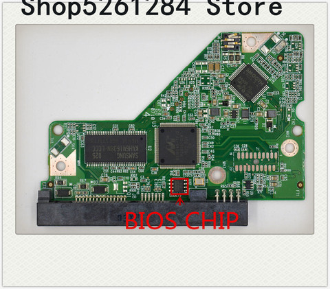 WD3200AAJS WD3200AAKS 5000AAKS HDD PCB circuit board 2060-701640-002 REV A for WD 3.5 SATA hard drive repair data recovery ► Photo 1/3