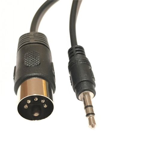 Din 5Pin Plug 5 pin Male  to 3.5mm Stereo Jack Plug Audio Cable 0.5m 1.5m 2m 3m ► Photo 1/4