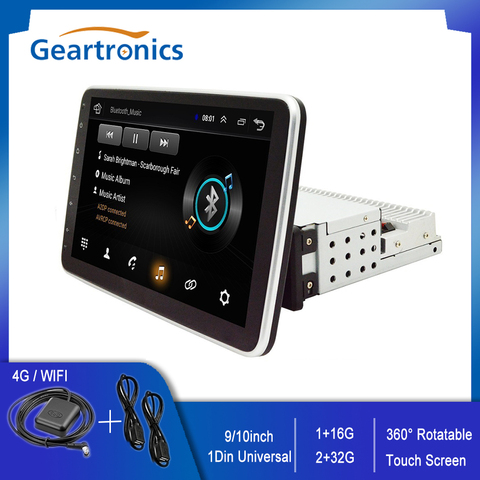 Universal 1 din Car Multimedia Player Autoradio Stereo 9/10 Inch Touch  Screen Video GPS WiFi MP5 Player Auto Radio Backup Camera - Price history &  Review, AliExpress Seller - Geartronics CE Store