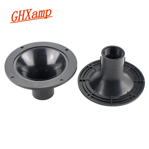 GHXAMP Tweeter Horn Round Treble Mouth Screw Horn Interface Professional Speaker ABS plastic Horn Adapter Plate 2pcs ► Photo 1/6