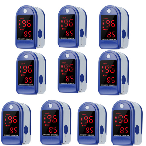 10 pcs  Finger Heart Rate Monitor SpO2 PR Blood Oxygen Fingertip Pulse Oximeter Oxygen OLED Saturation Monitor Oximeter ► Photo 1/6