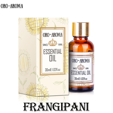 Famous brand oroaroma natural aromatherapy Frangipani oil Clean air Repel mosquitoes perfume material Frangipani Essential oil ► Photo 1/6