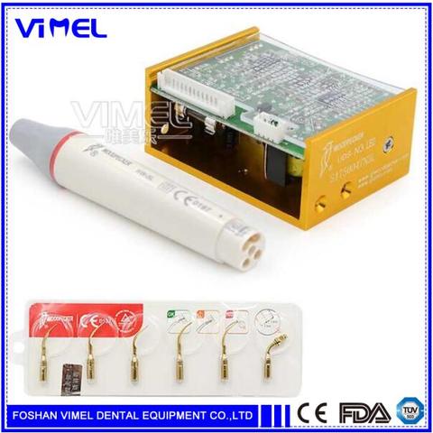 Dental instruments ultrasonic Piezo Built-in scaler handpiece with tips EMS Woodpecker UDS N3 LED ► Photo 1/6