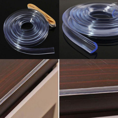 1 M Protection for Furniture Corner Guards Soft Silicone Cover for Furniture Wall Edge Bumper Strip Corner Protector Baby Table ► Photo 1/5