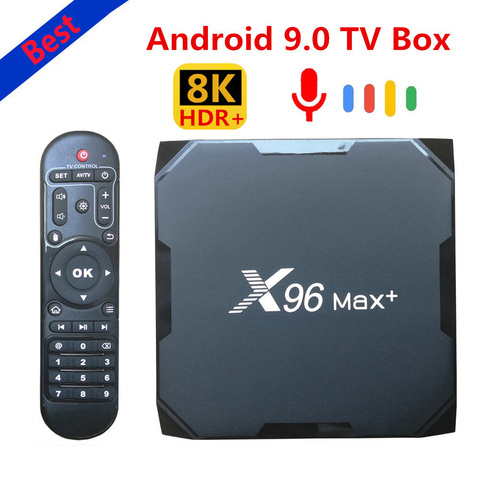 Best Smart TV box 2022 X96 max plus mini 4pda Android 9.0 Amlogic S905X3  Quad Core 4GB 64GB 32GB 8K Wifi 4K X96Max+ Media Player - Price history &  Review