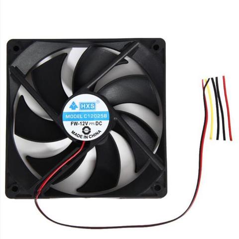 Cooling Fan Computer Case 1pcs 120mm 120x25mm 12V 4Pin DC Brushless CPU Cooling Fans Computer Accessories A28 ► Photo 1/6