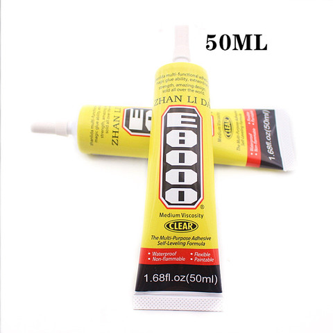 50ml MultiPurpose E-8000 Industrial Adhesive Jewerly Craft Rhinestone And Nail GelE8000 Diy Phone Frame Fix Screen Glass Glue ► Photo 1/5