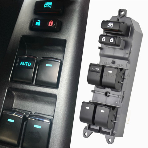 Lighted LED Power Single Window Switch For Toyota RAV4 Camry Corolla Yaris Highlander Cruiser Vios Left driving backlight ► Photo 1/6