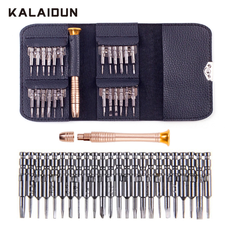 KALAIDUN Screwdriver Set 25 in 1  Torx Screwdriver Repair Tool Set For iPhone Cellphone Tablet PC Worldwide Store Hand tools ► Photo 1/6