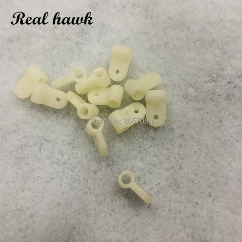 50 pcs Nylon steering arm connector rocker head d1.7/d2/d2.5/d2.8mm rocker knuckle suspension head RC aircraft model accessories ► Photo 1/6