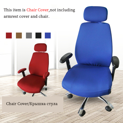 Modern Office Chair Cover Spandex Stretch Seat Cover for Computer Chair Slipcover Elastic Computer Arm Chair Cover Seat Case ► Photo 1/6