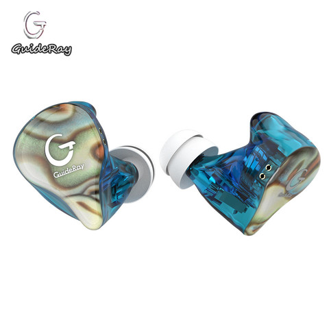GuideRay GR-i58/GR-i18 /GR-i68 1DD+1BA Hybrid HiFi in-Ear Earphones Music Sport Earbuds With 0.78mm Replaceable cable ZSX T4 P1 ► Photo 1/6