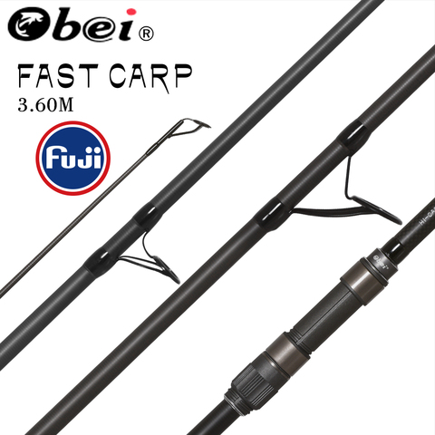 Obei Purista Carp Fishing Rod  Carbon Fiber Fuji  Spinning Rod Pesca 3.5 3.0lb Power 40-160g 3.60m Hard Pole Surf Rod ► Photo 1/6