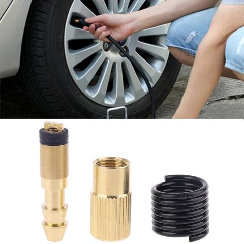Car Tire Inflator Adapter Blow Gun Nozzle for standard pump Air Compressor Twist-On Type with Barb Connector ► Photo 1/6
