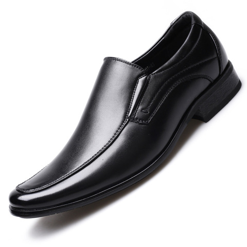 Classic Business Men's Dress Shoes Fashion Elegant Formal Wedding Shoes Men Slip On Office Oxford Shoes For Men 2022 ► Photo 1/6