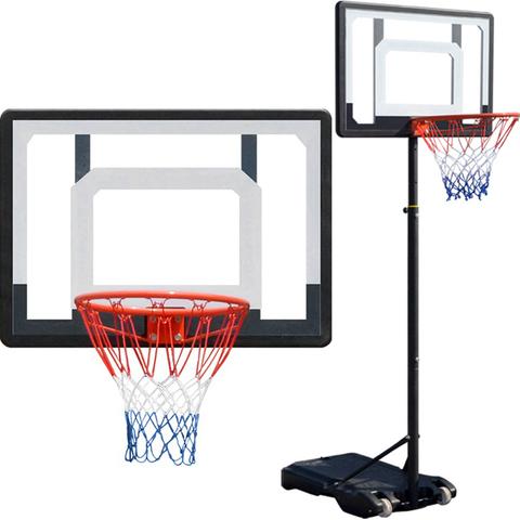 Professional Adults Kids Indoor Mobile Basketball Stand Hoop Outdoor Sports Adjustable Shooting Rack Basket Rim Backboard Gear ► Photo 1/6