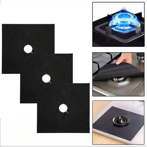 1/2/4/6Pcs Gas Stove Cooker Protectors Cover/liner Clean Mat Pad Kitchen Gas Stove Stovetop Protector Kitchen Accessories ► Photo 1/6