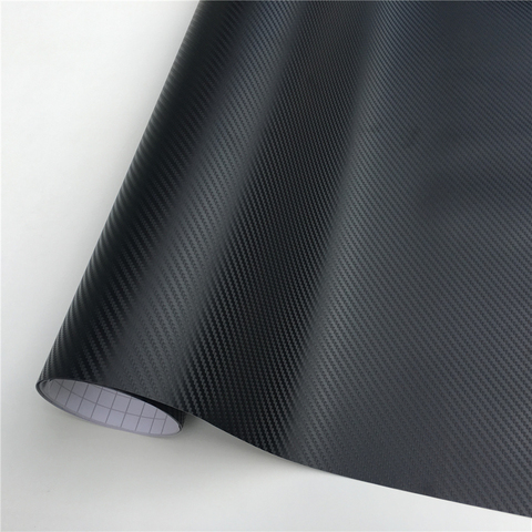 3D Carbon Fiber Vinyl Film Bubble Free For Car Wraps Film Laptop Skin Phone Cover Motorcycle ► Photo 1/6