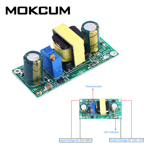 DC-DC Isolated Step Down Power Supply Module 24V-290V to 3.6V-15V Adjustable Buck Voltage Converter ► Photo 1/6