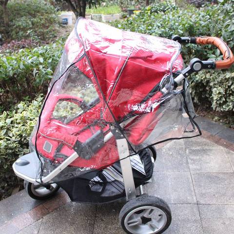 Rain Cover Universal Baby Stroller Waterproof Stroller Wind Dust Shield Cover Fit Most Strollers Universal Size ► Photo 1/2