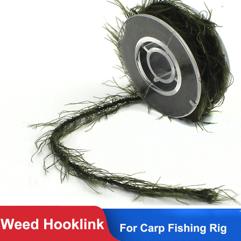 5M Carp Fishing Line Rope Weed Hooklink Thread 8 strands Braided Fishing Line Carp For Carp Rig Hair Rig  Uncoated Hook Link ► Photo 1/6