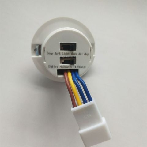 40mm LED PIR Detector Infrared Motion Sensor Switch with Time Delay Adjustable ► Photo 1/5