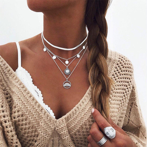 Adolph Long Chains Multi layer Choker Necklaces For Woman Bohemian Snake  Chain Necklace Beach Jewelry Valentine's Day Gift 2022 - Price history &  Review, AliExpress Seller - ADOLPH Official Store