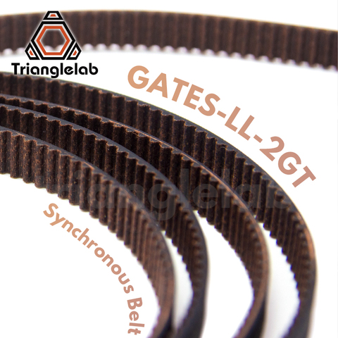 trianglelab GATES-LL-2GT 2GT belt synchronous belt GT2 Timing belt Width 6MM 9MM wear resistant  for Ender3 cr10 Anet 3D Printer ► Photo 1/4