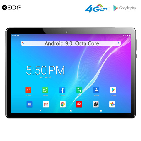 New Arrivals 10.1 Inch Tablet Pc 4G LTE Phone Android 9.0 Octa Core Dual 4G SIM Google Play WiFi Bluetooth GPS 10 inch Tablets ► Photo 1/6