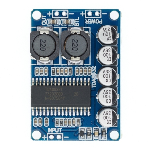 H74 Low Power TDA8932 35W Digital Amplifier Board Module Mono Power ► Photo 1/5