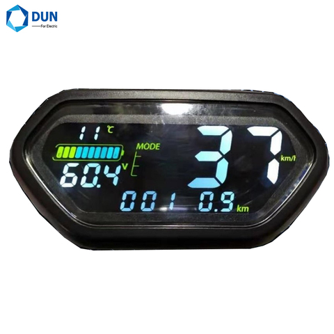 Hot Sale Waterproof 48V-144V Universal Phase Hall Sensor LCD Speedometer Display For Electric Scooter Motorcycle ► Photo 1/6