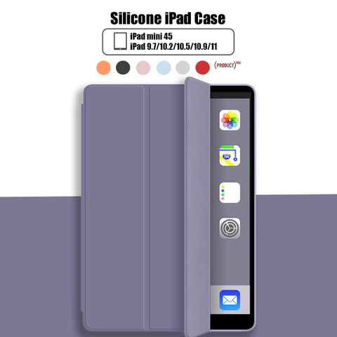2022 iPad 10.2 Case For iPad 7th 8th Generation Case iPad 9.7 6th Air 2 10.5 Air 3 Air 4 2022 Pro 11 10.9 Mini 4 5 Smart Cover ► Photo 1/6
