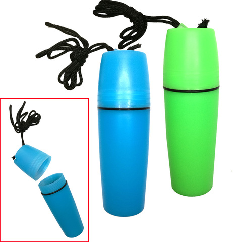 Kayak Boat Sailing Swimming Waterproof Dry Container Box Portable Durable Plastic Dry Bottle With Lanyard ► Photo 1/6