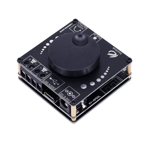 XY-AP50L Mini Bluetooth 5.0 50W+50W Wireless o Power Digital Amplifier Board Stereo Amp 3.5MM AUX USB APP ► Photo 1/6