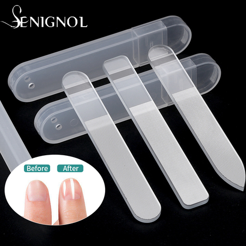Nail File Women Buffing Transparent Sanding Polishing  Durable Nano Glass File Manicure Professional Nail Art Tools ► Photo 1/6