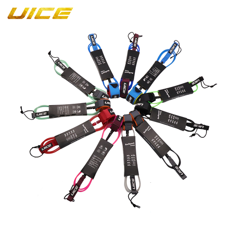 6/7/8/9ft 6/7mm Straight Surfboard Leash Super Strong Webbing Surf Leg Rope Inflatable Paddle Board Leash ► Photo 1/5