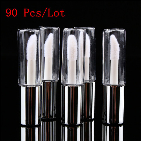 90 Pcs Empty Lip Gloss Tubes 1.2ml Clear Lip Balm Tubes Container Organize Lipstick Refillable Bottles Lip Gloss Tube ► Photo 1/6