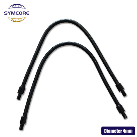 M4 black hose microphone positioning hose outer M4 metal stereotyped gooseneck snake tube 100/200/300/400mm ► Photo 1/4