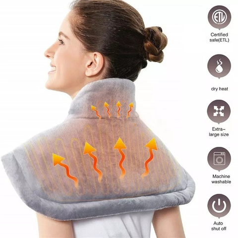 Electric Physiotherapy Heating Pad Blanket Fast Relief Pain Relax Muscle Warming Heating Pad Blanket Shoulder Neck Heating Pad ► Photo 1/6