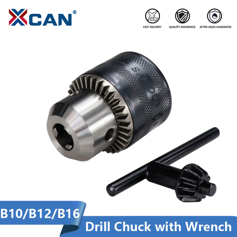 XCAN Drill Chuck B10(0.6-6mm) B12(1.5-10mm) B16(1.5-13mm) For Angle Grinder Drill Convert Adapter Chuck Power Tool Accessories ► Photo 1/6