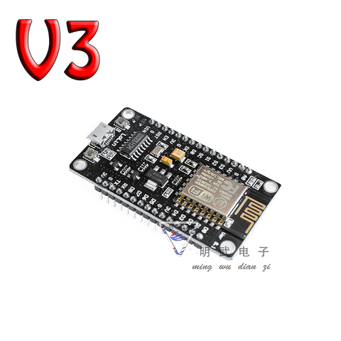 V3 Wireless Module Node Mcu 4M Bytes Lua WIFI Internet of Things Development Board Based ESP8266 ESP-12E for Arduino Compatible ► Photo 1/5