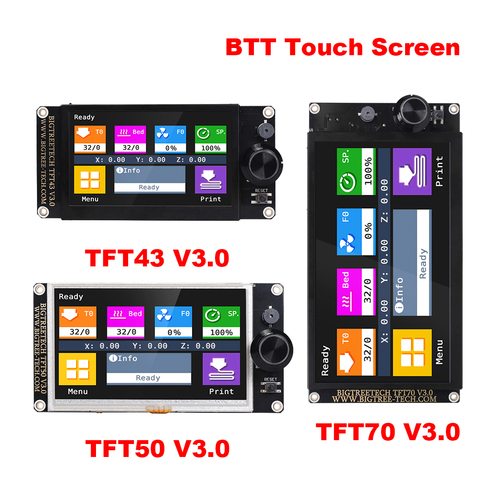 BIGTREETECH TFT28 TFT43 TFT50 TFT70 V3.0 Touch Screen 12864 LCD  Display For SKR V1.4 Turbo Mini E3 Ender-3/5 3D Printer Parts ► Photo 1/6