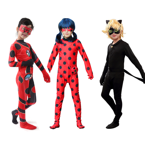 Miraculous Ladybug Kid's Cat Noir Costume