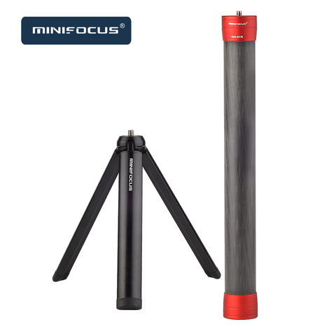 Carbon Fiber Monopod Extension Rod Pole Stick 1/4'' Tripod Thread for DJI Ronin S SC Moza Air 2 FeiyuTech Zhiyun Crane 2 weebill ► Photo 1/6