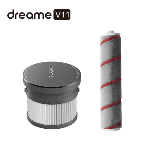 Original dreame V11 Part Pack Handheld Vacuum Cleaner Spare Parts Kits HEPA Filter Roller brush Soft Fluff Brush Main brush ► Photo 1/6