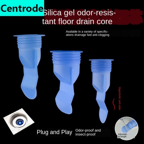 Toilet sewer toilet floor drain deodorant core washing machine floor drain deodorant anti - overflow silicone core household ► Photo 1/5