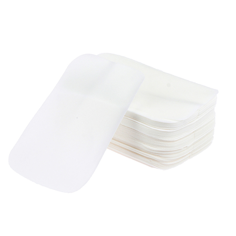 20pcs/50pcs/100Pcs 5.6*3.6cm Paper Soaps Washing Hand Mini Disposable Scented Slice Sheets Foaming Soap Case Paper ► Photo 1/6